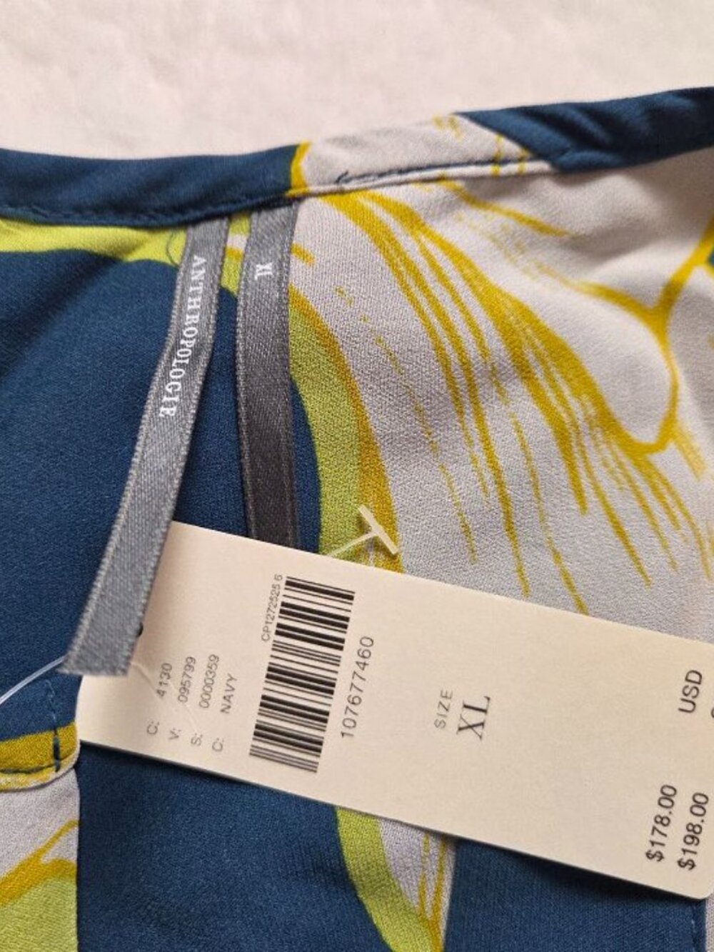 New XL Anthropologie Somerset maxi dress: long-sleeve chiffon edition - Picture 7 of 12